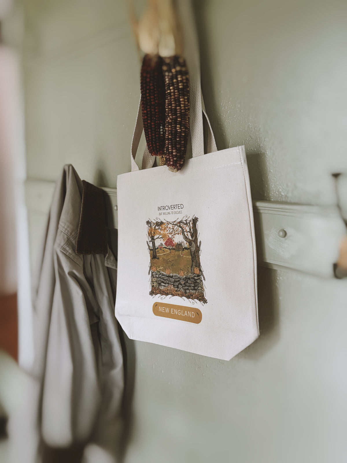 New England Lovers Tote Bag