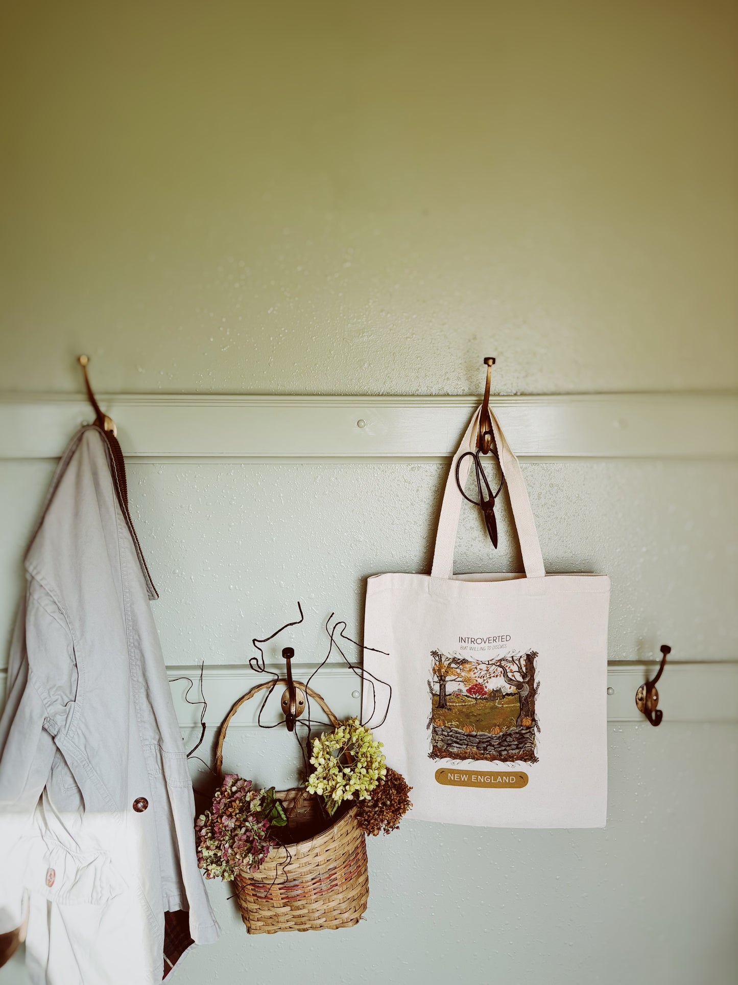 New England Lovers Tote Bag