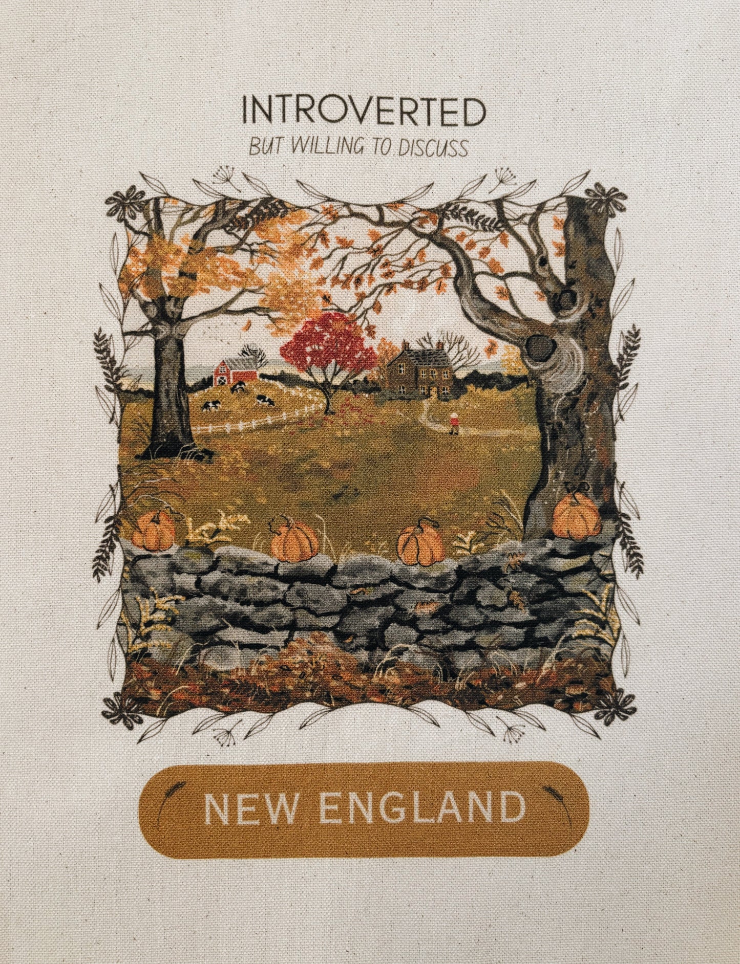 New England Lovers Tote Bag
