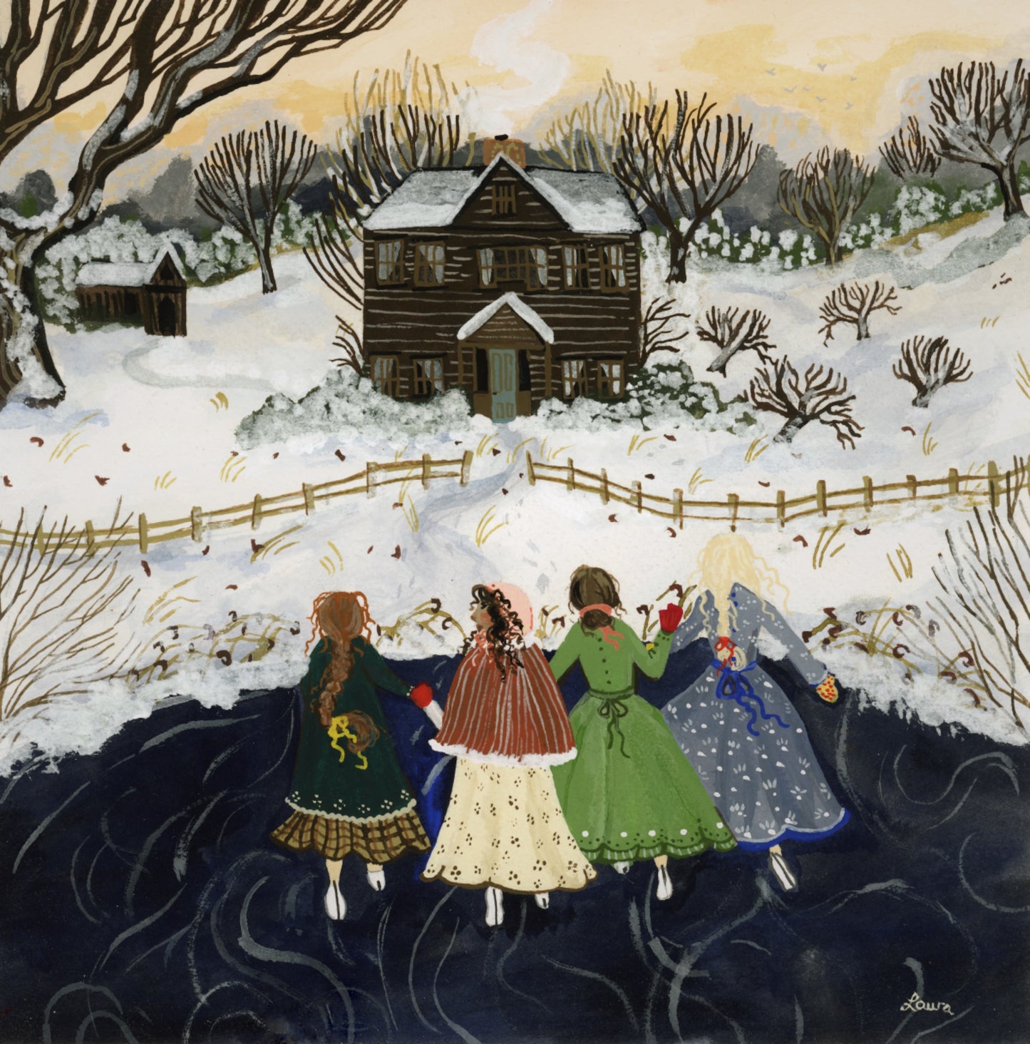 A little women winter